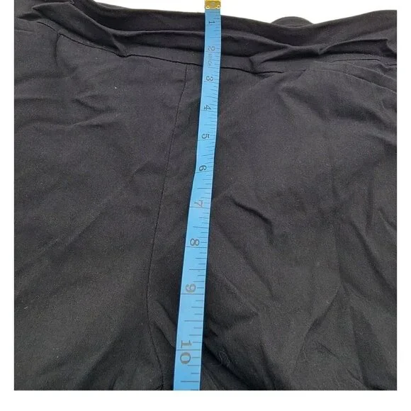 Chicos Shorts Womens Size 1.5 Short Perfect Stretch Bermuda Pull On Black - Picture 4 of 8